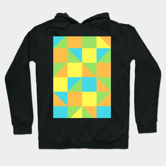 Quilt Squares 2 Hoodie by LaurenPatrick